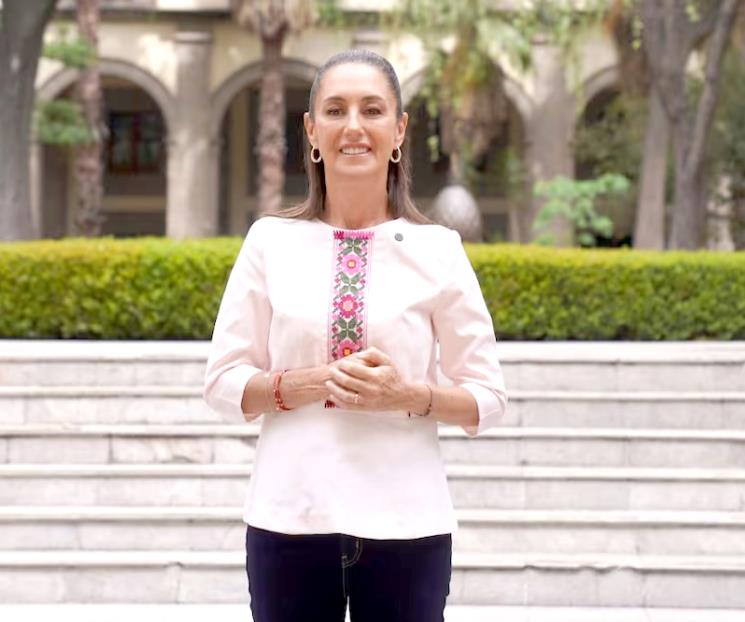 Envía Sheinbaum felicitación a madres mexicanas Envía Sheinbaum felicitación a madres mexicanas