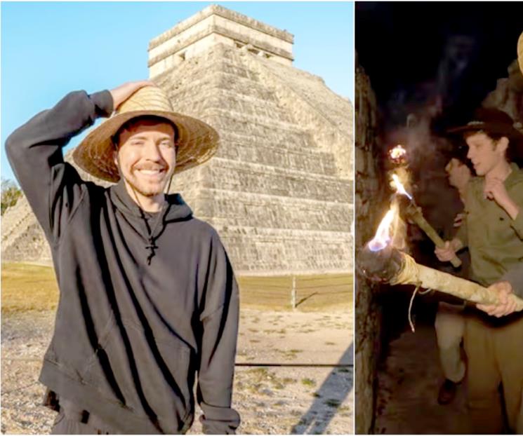 Explora MrBeast las ruinas de Calakmul en Celaya Explora MrBeast las ruinas de Calakmul en Celaya