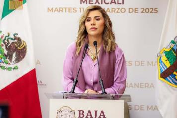 Retira EU visa a gobernadora Marina del Pilar