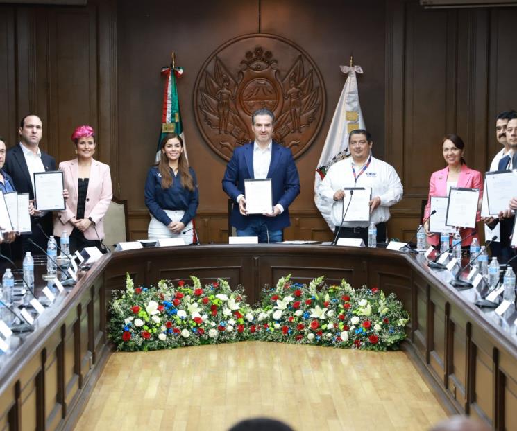 Firma Monterrey acuerdo con 40 instituciones educativas Firma Monterrey acuerdo con 40 instituciones educativas