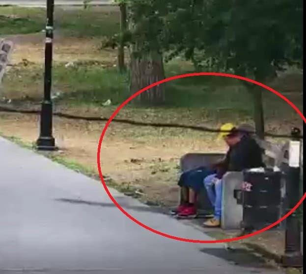 Roban a hombre dormido en la Alameda Roban a hombre dormido en la Alameda