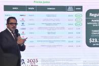 Reporta Profeco disminución en precio promedio de gasolina a 23.90 Reporta Profeco disminución en precio promedio de gasolina a 23.90