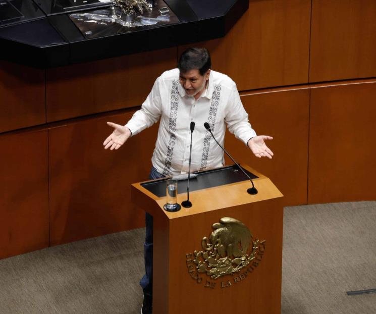 Esperar notificación del INE, pide Noroña Esperar notificación del INE, pide Noroña
