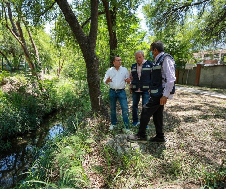 Busca SP a responsables de contaminar arroyo Busca SP a responsables de contaminar arroyo