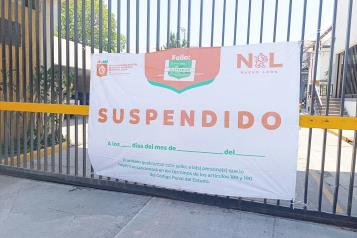 Suspenden a la empresa causante del daño