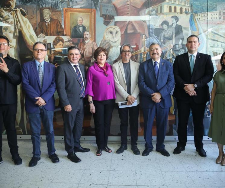 Inaugura UANL mural La génesis como memoria histórica en el derecho Inaugura UANL mural La génesis como memoria histórica en el derecho