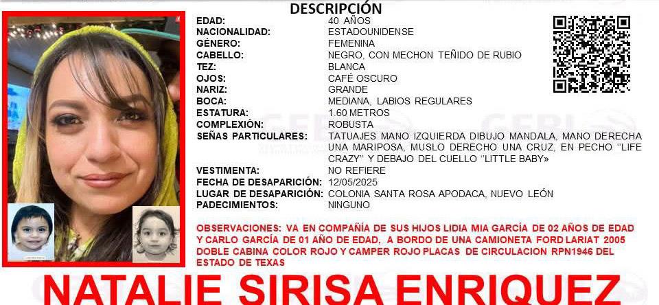 Desaparece en Apodaca familia originaria de EUA Desaparece en Apodaca familia originaria de EUA