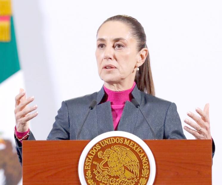 Reclama Sheinbaum a EU falta de comunicación Reclama Sheinbaum a EU falta de comunicación