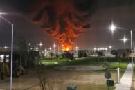 Arde empresa en Ciénega de Flores Arde empresa en Ciénega de Flores