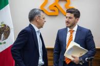 Sigue Samuel reuniéndose con empresarios texanos