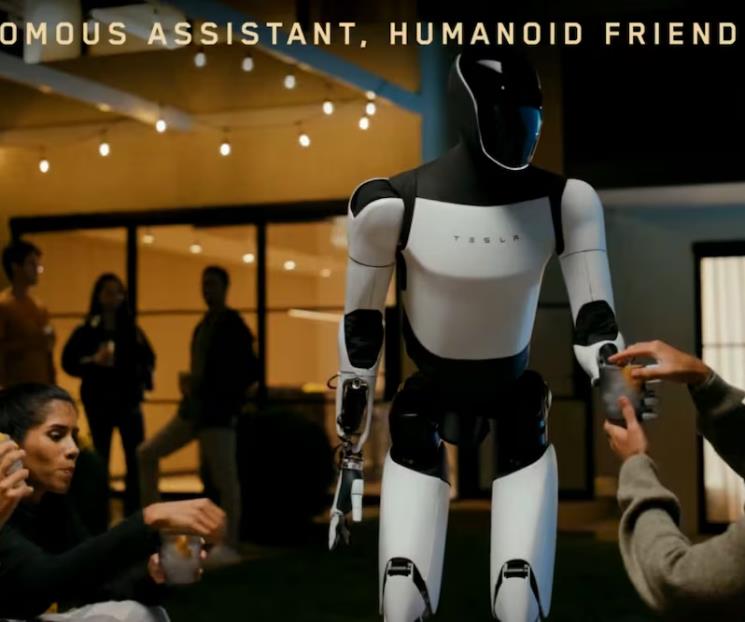 Presenta Elon Musk avances del robot Optimus Presenta Elon Musk avances del robot Optimus