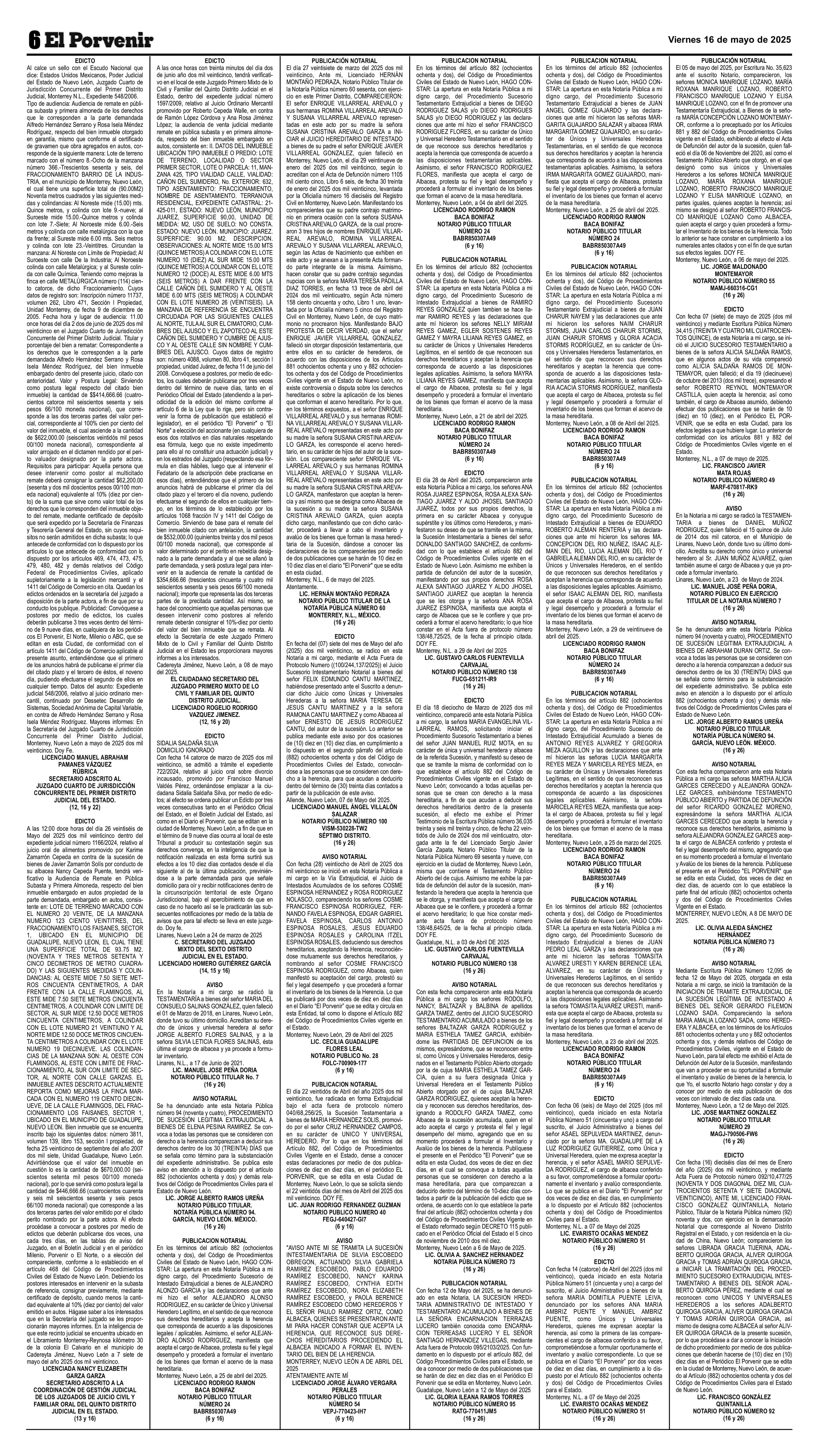 Edictos