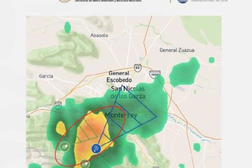 Prevén lluvias tras intenso calor en Nuevo León