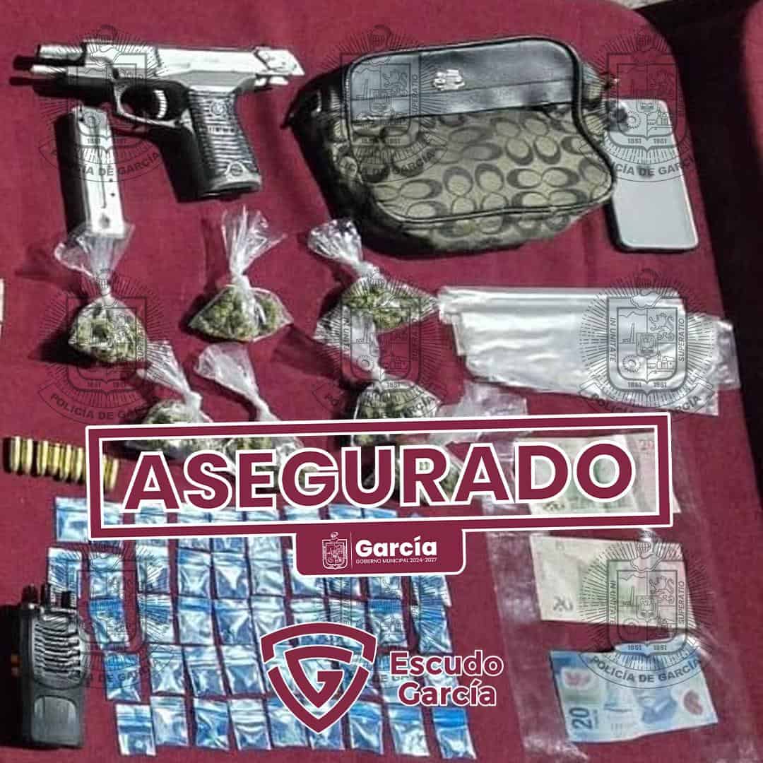 Elementos de la policía preventiva de García, lograron la detención de siete integrantes de una célula criminal, que estaba operando en varios sectores de esta localidad.