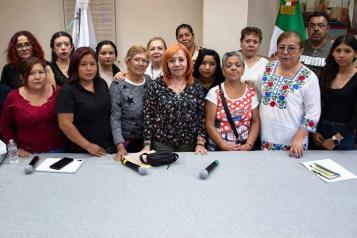 Se reúne Rosario Piedra con madres buscadoras