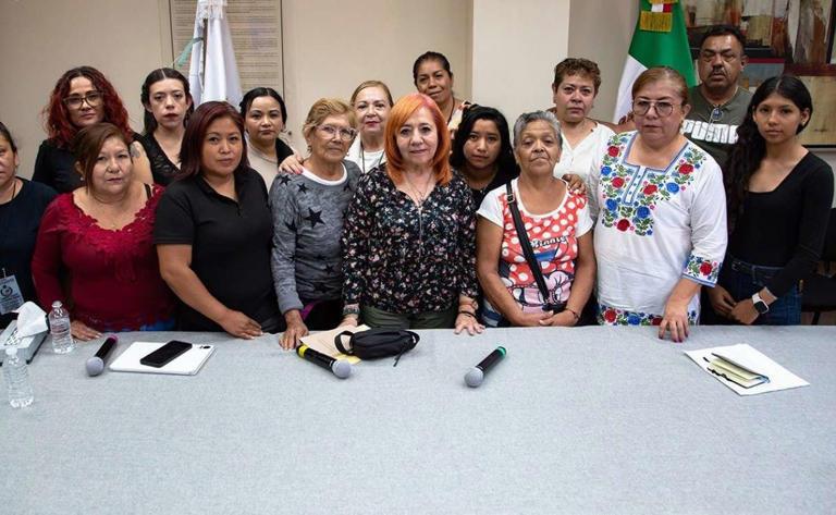 Se reúne Rosario Piedra con madres buscadoras Se reúne Rosario Piedra con madres buscadoras