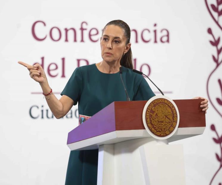 Sheinbaum: certificación de EU a la AIC es de años atrás Sheinbaum: certificación de EU a la AIC es de años atrás