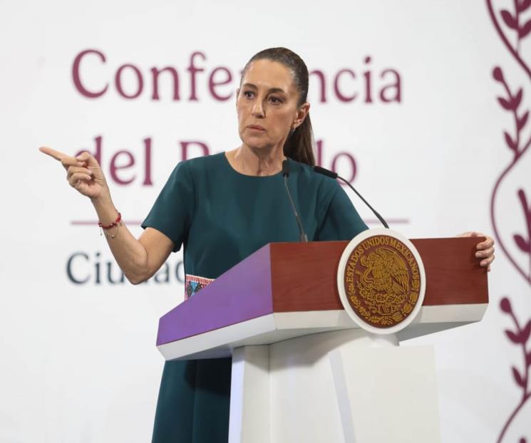 Sheinbaum llama a mexicanos en EU a rechazar impuesto en remesas