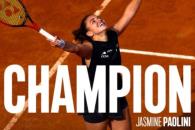 Se corona Jasmine Paolini en El Másters de Roma  Se corona Jasmine Paolini en El Másters de Roma