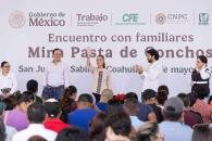 Reafirma Sheinbaum compromiso con mineros de Pasta de Conchos Reafirma Sheinbaum compromiso con mineros de Pasta de Conchos