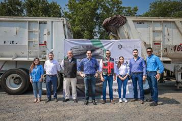 Inician en Santiago reciclaje de llantas