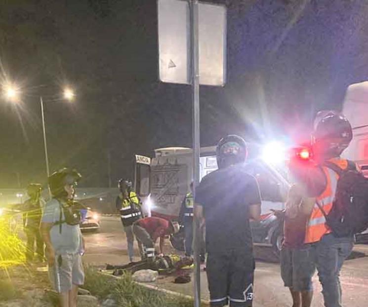 Fallece repartidor de comida rápida durante choque Fallece repartidor de comida rápida durante choque