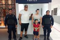Rescatan a menor que se había salido de su casa en Guadalupe Rescatan a menor que se había salido de su casa en Guadalupe