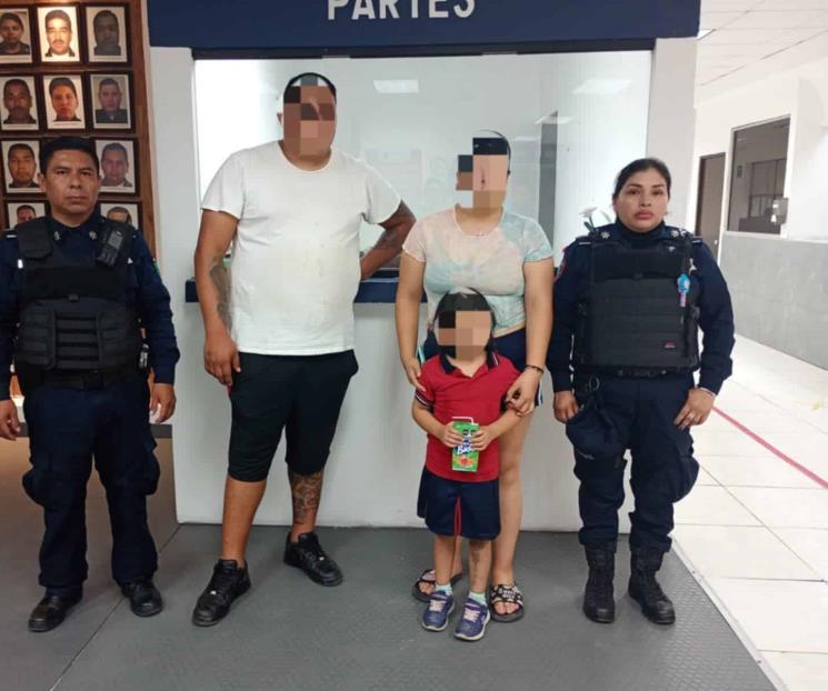 Rescatan a menor que se había salido de su casa en Guadalupe Rescatan a menor que se había salido de su casa en Guadalupe