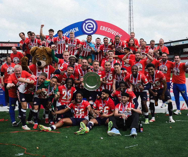 Gana el PSV al Sparta y se coronan en la Eredivisie de Holanda Gana el PSV al Sparta y se coronan en la Eredivisie de Holanda