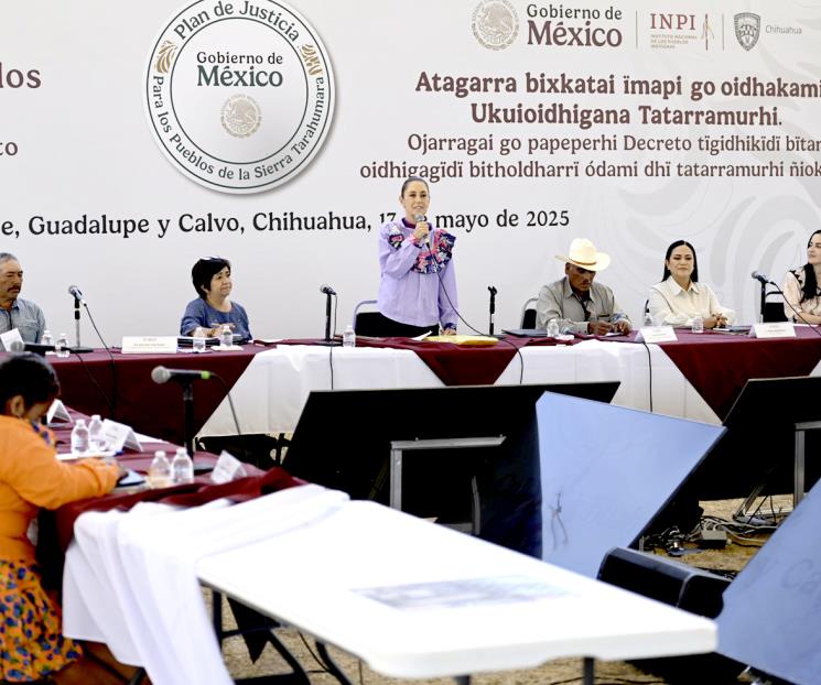 Entrega Sheinbaum tierras y exige justicia para pueblos indígenas Entrega Sheinbaum tierras y exige justicia para pueblos indígenas