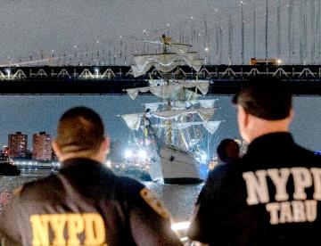 Colisiona Buque Escuela Cuauhtémoc en Nueva York
