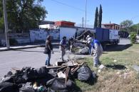 Recolectan 15 toneladas de escombro más de 200 empleados de SN Recolectan 15 toneladas de escombro más de 200 empleados de SN