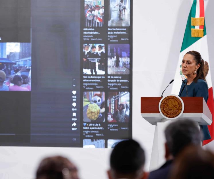 Sheinbaum: Marina ya tiene sus propias hipótesis sobre accidente Sheinbaum: Marina ya tiene sus propias hipótesis sobre accidente