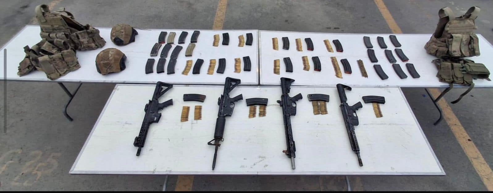 Cuatro detenidos, dos automóviles y diversas armas aseguradas, dejó el enfrentamiento entre elementos de Fuerza Civil y presuntos delincuentes, ayer por la mañana en el municipio de Doctor Coss.