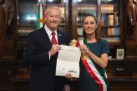 Recibe Sheinbaum cartas credenciales del nuevo Embajador de EU Recibe Sheinbaum cartas credenciales del nuevo Embajador de EU