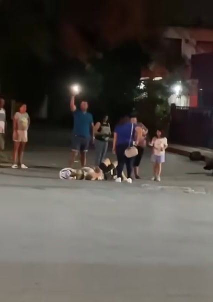 Un hombre terminó con lesiones de consideración, al ser arrollado por un vehículo fantasma, en el municipio de Cadereyta.
