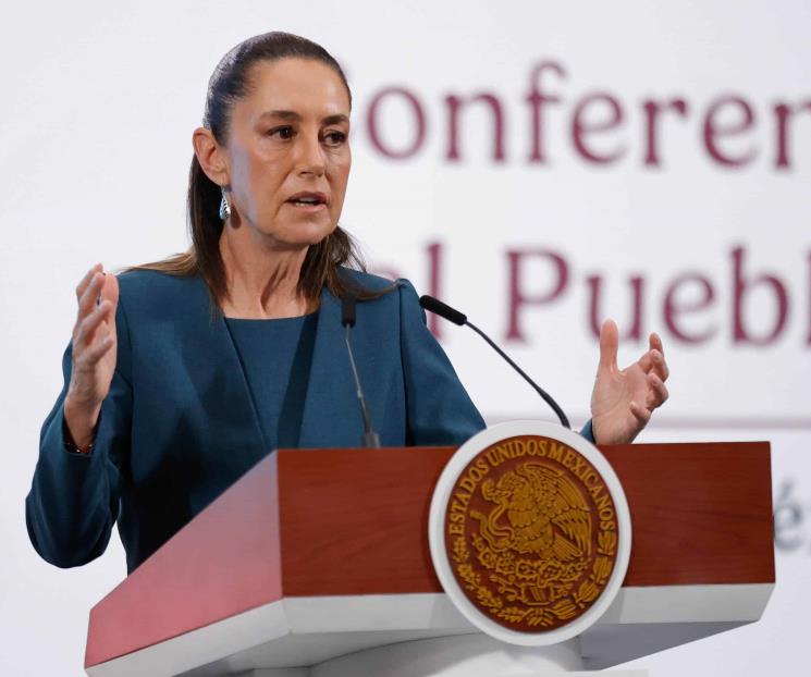 Sheinbaum descalifica supuesta lista de EU contra políticos mexicano Sheinbaum descalifica supuesta lista de EU contra políticos mexicano