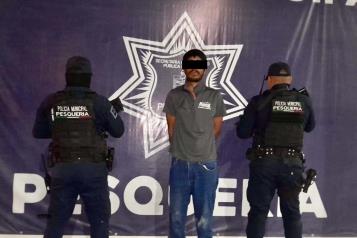 Detienen a ladrón en Pesquería