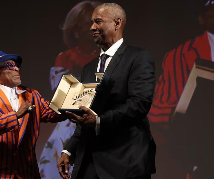 Recibe Denzel Washington la Palma de Oro en Cannes Recibe Denzel Washington la Palma de Oro en Cannes