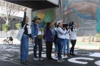 Continúa cerrada calzada de Tlalpan por presencia de manifestantes Continúa cerrada calzada de Tlalpan por presencia de manifestantes