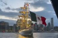 Piloto de EU estaba encargado de maniobrar Buque Cuauhtémoc: Semar Piloto de EU estaba encargado de maniobrar Buque Cuauhtémoc: Semar