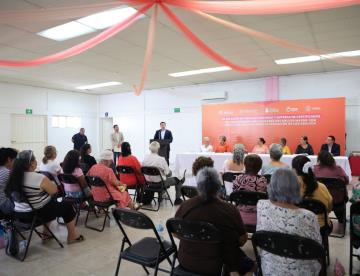 Firma DIF Nuevo León convenio con el INEA