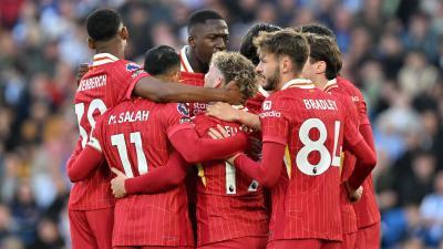 Cae el Liverpool frente al Brighton en la Premier Cae el Liverpool frente al Brighton en la Premier
