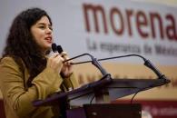 Respalda Luisa Alcalde a Del Pilar por infundios