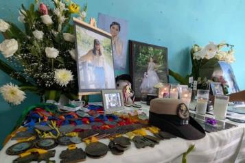 Sepultan a cadete América Yamileth