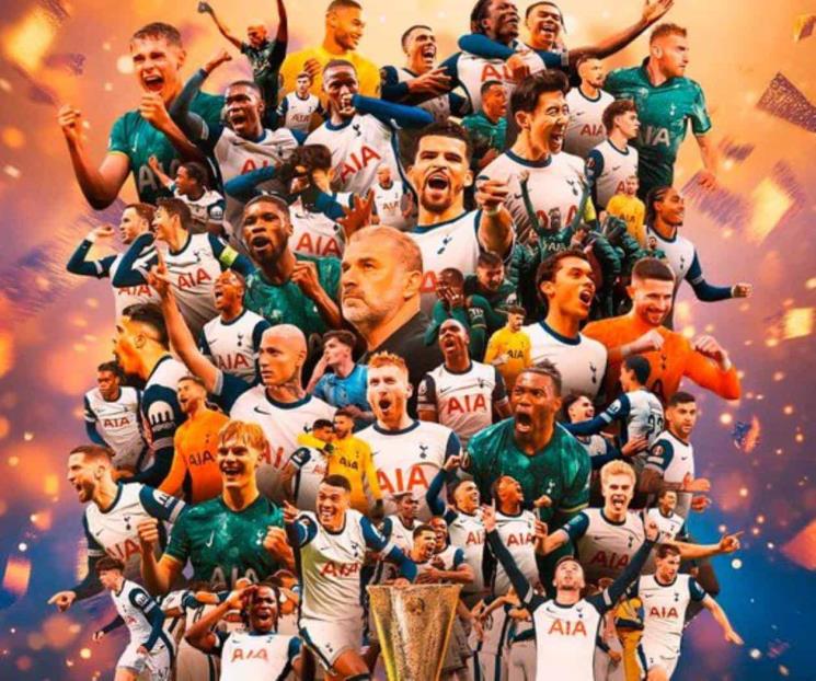 Se corona el Tottenham en la Europa League 