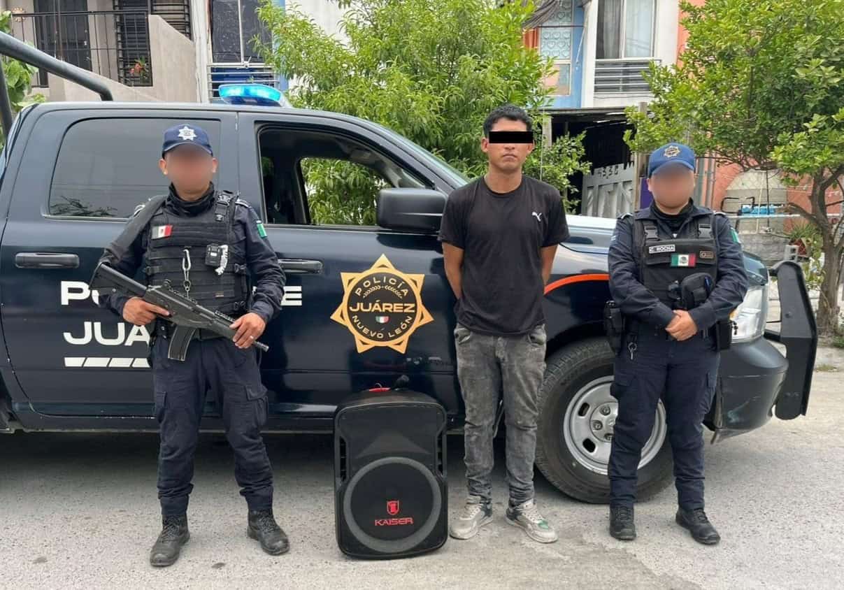 Elementos de la policía preventiva de Juárez, lograron la detención del autor material, de un robo en el interior de un Jardín de Niños, ubicado en la Colonia Villas de San José.