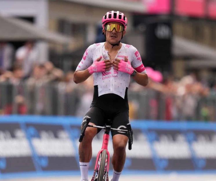 Sigue Isaac del Toro como líder en el Giro de Italia tras etapa 12 Sigue Isaac del Toro como líder en el Giro de Italia tras etapa 12
