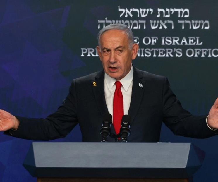 Exige Netanyahu desplazamiento de palestinos Exige Netanyahu desplazamiento de palestinos
