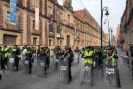 Palacio Nacional amanece sin bloqueos de la CNTE Palacio Nacional amanece sin bloqueos de la CNTE